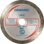 Disco de corte Dremel DSM540 77 mm, diamante, para corte a seco de materiais duros