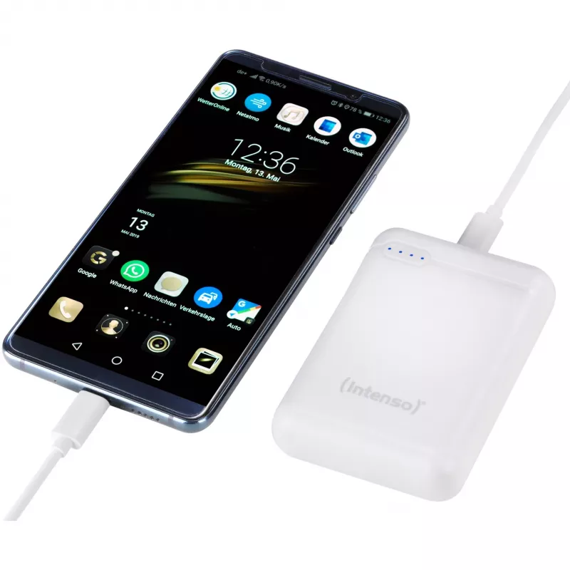 Power Bank USB 10000MAH/BRANCO XS10000 Intenso