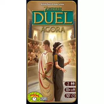 7 Wonders Duel - Agora, expansão de jogo de tabuleiro