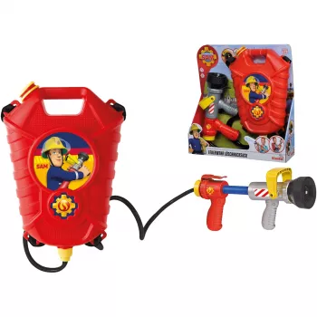 Simba-Dickie Simba Sam mochila de bombeiro para jogo de role-play – acessório de jogo de água