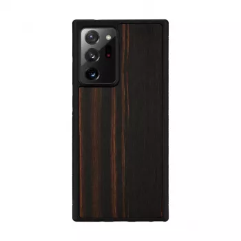 Capa protetora Man and Wood para Samsung Galaxy Note 20 Ultra — Ebony preta