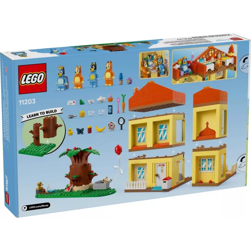 LEGO BLUEY 11203 Casa da família da Bluey