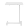 Suporte móvel para secretária/portátil Maclean, branco, altura ajustável 76-109 cm, máx. 30 kg, MC-120 W