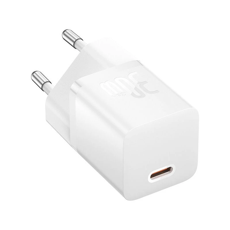 Carregador de parede Baseus P10110902213-01 USB-C GaN5 mini 30W branco