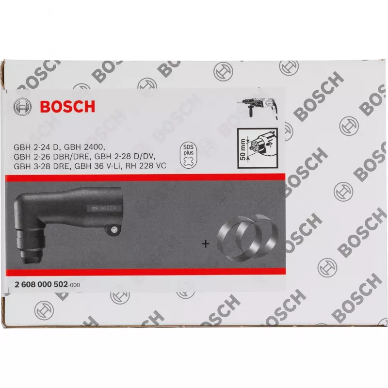 Cabeça de broca angular SDS Plus, para martelos perfuradores, mandril preto