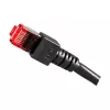 Cabo de patch RJ45 EFB-Elektronik Cat.6 S/FTP LSZH preto 1,5m