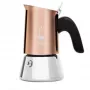 Bialetti Venus - cafeteira expresso - 0,09 l - cobre - aço inoxidável - aço inoxidável - 2 chávenas - Thermopla