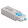 Bloqueio de portas DeLOCK 20969 DisplayPort HDMI USB Type-A USB Type-C cinzento
