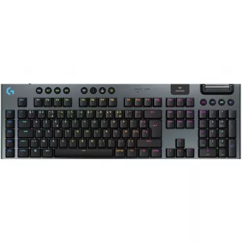 Teclado Gaming Logitech G G915 X LIGHTSPEED USB RF Wireless Bluetooth AZERTY Francês Preto