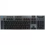Teclado Gaming Logitech G G915 X LIGHTSPEED USB RF Wireless Bluetooth AZERTY Francês Preto