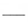 Patch panel LANBERG PPS5-0024-B 24 portas CAT5e, metal, 0,5 U, 445×99×22,3 mm, preto