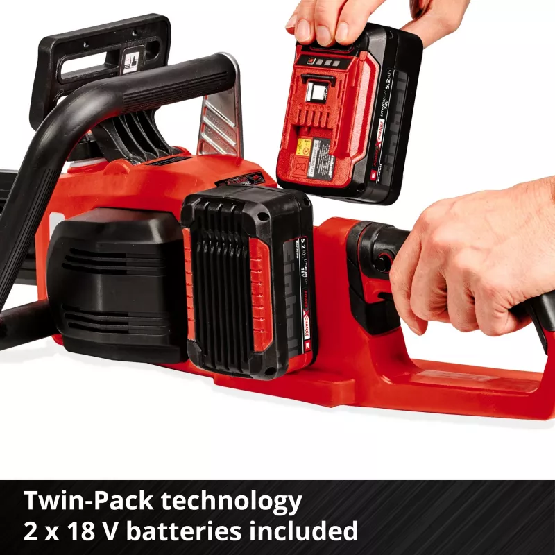 Einhell GE-LC 36/35 Li-Solo preto, vermelho