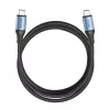 Cabo Vention USB 2.0 5A 240W 1 m PRETO USB-C para C