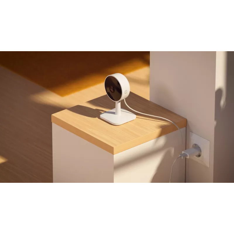 Câmara de vigilância IP Yale SV-IC-1A-W-EU 1080p, 2 MP, FOV 110°, Wi‑Fi, PTZ, áudio bidirecional, visão noturna