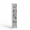 Top E Shop S33 BIEL móvel de arrumação para casa de banho, branco