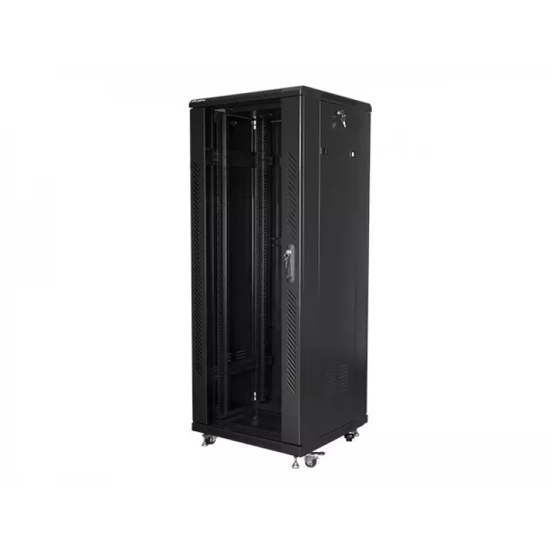 Lanberg FF01-6632-12B armário rack 32U de chão preto