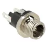 Conector de cabos DeLOCK 89910 DC preto níquel