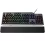 Teclado mecânico para gaming Lenovo Legion K500 – Full-Size 104 teclas USB, QWERTY US English, retroiluminação RGB, cinzento/preto
