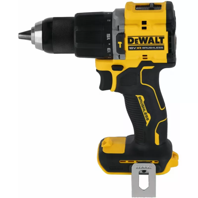 Berbequim aparafusador com bateria DeWalt DCD799NT-XJ 18V motor sem escovas design compacto
