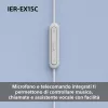 Headset Sony IER-EX15C Com fios In-Ear Chamadas/Música USB Type-C Azul