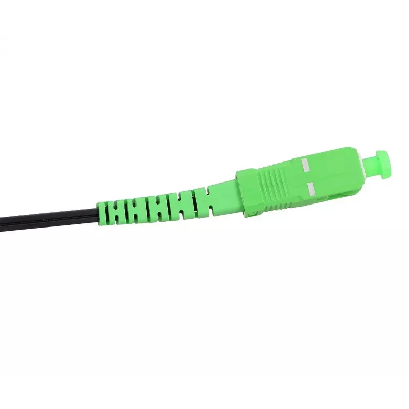 Cabo de fibra ótica Extralink EX.19348 15 m SC–SC FTTH G.657.A2 preto/verde