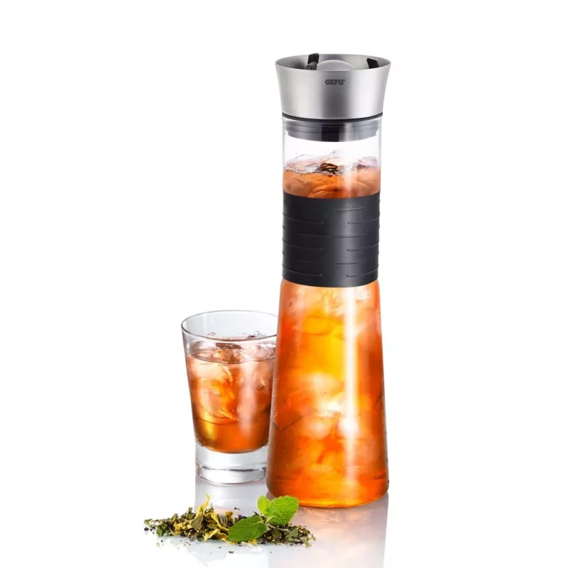 Decantador de vinho GEFU CASCADA 1 L plástico, aço inoxidável