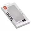 Capa protetora híbrida compatível com MagSafe Crong para iPhone — Frost preto (modelo CRGHFMIP1766ABLK)