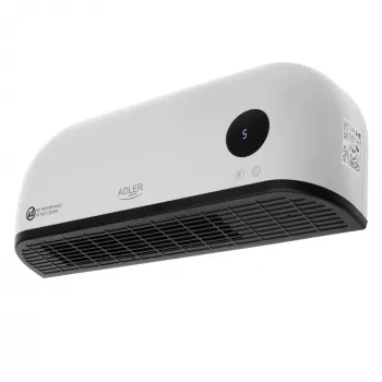 Cortina de ar Adler AD 7751 preto, branco 2000 W