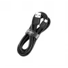 Aukey CB-CA2 OEM cabo de USB-C para USB-A, entrançado de nylon, 2 m, preto