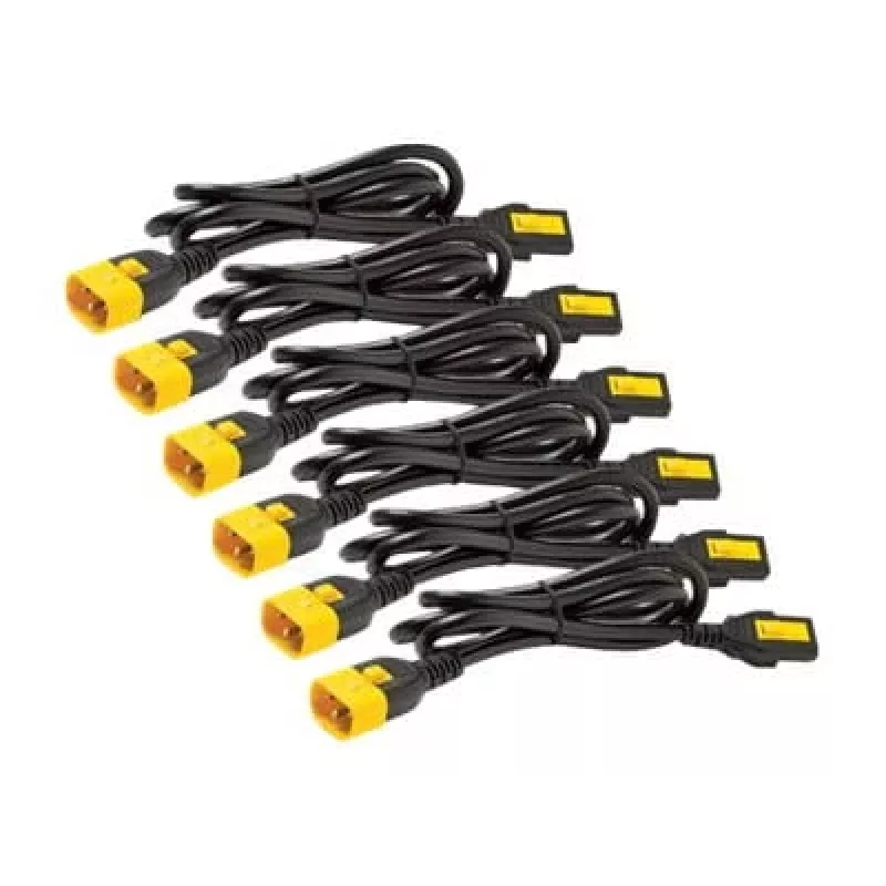 Cabo de alimentação APC AP8706S-WW Preto 1,83 m C13 C14 fêmea