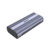 Caixa para SSD Unitek SolidForce Reefer Cinzento – M.2 NVMe PCIe, USB‑C 10 Gbit/s, Alumínio, 1 unidade
