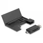 Leitor de cartões DeLOCK 91014 USB 3.2 Gen 1 Type-A/Type-C preto MicroSD SD