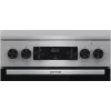 Gorenje GKS5C71XF fogão independente com forno prateado
