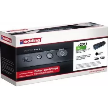 Toner preto edding EDD-2011 compatível com HP 78A CE278A