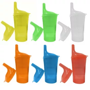 Copo de segurança para comer e beber - amarelo