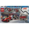 LEGO City conjunto de boxes F1 60443 – Carro Ferrari F1, 322 peças, 5 minifiguras, idade 6+