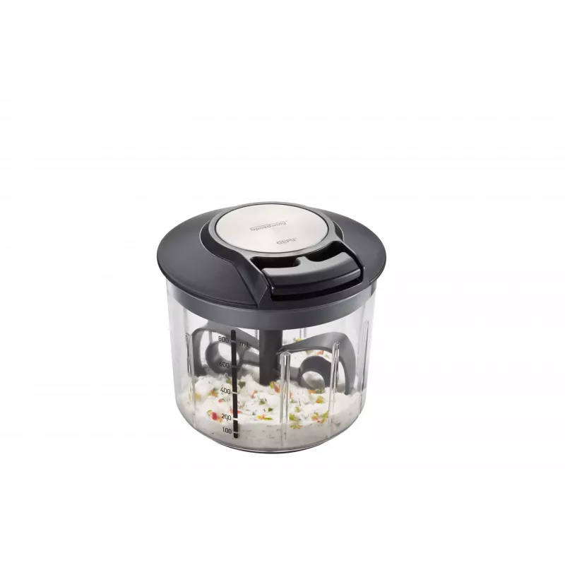 Picadora manual de alimentos GEFU SPEEDWING G-13600 - picadora múltipla com cordão de puxar