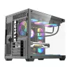 Caixa de computador DarkFlash B275 PRO (preta) com 6 ventoinhas pré-instaladas