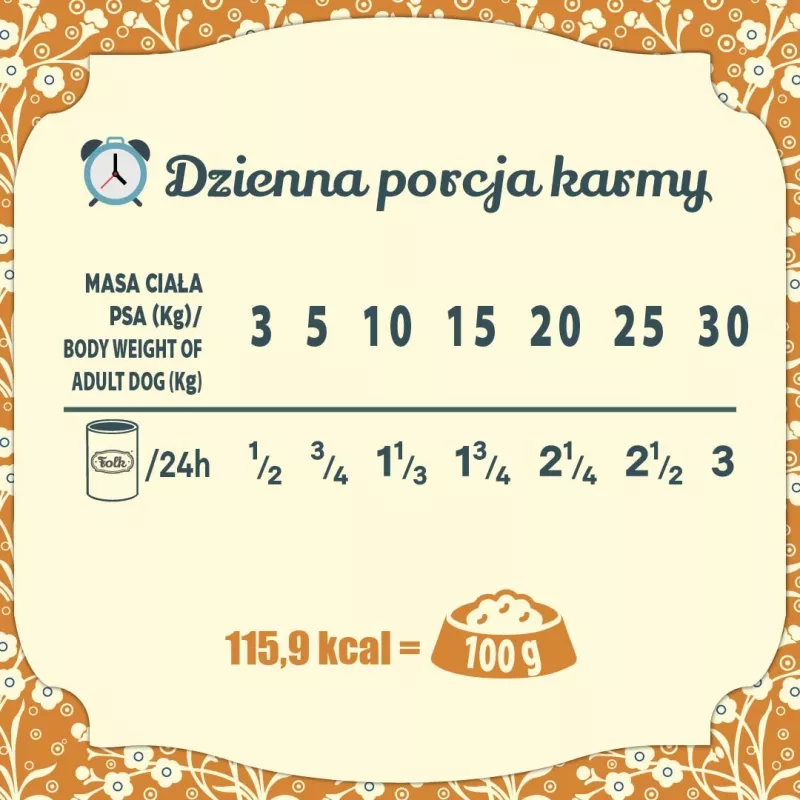 FOLK tradicional festim polaco de coelho - comida húmida para cães - 400 g