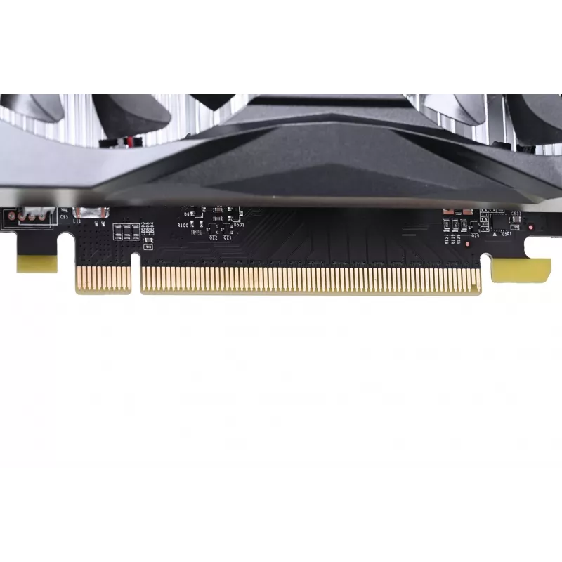 Placa gráfica BIOSTAR GeForce GTX 1050 VN1055XF41, 4 GB GDDR5, 128 bits, PCIe 3.0, 1354 MHz, 2 ventoinhas, DVI-D/HDMI/DisplayPort, preta