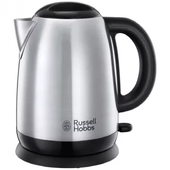 Chaleira elétrica Russell Hobbs 1,7 L 2400 W preto prateado