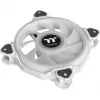 Ventoinha de radiador Thermaltake Riing Quad 12 RGB TT Premium Edition CL-F100-PL12SW-A, 120 mm, 3 unid. com controlador, branca