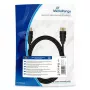 Cabo HDMI MediaRange MRCS210 2m HDMI tipo A macho dourado