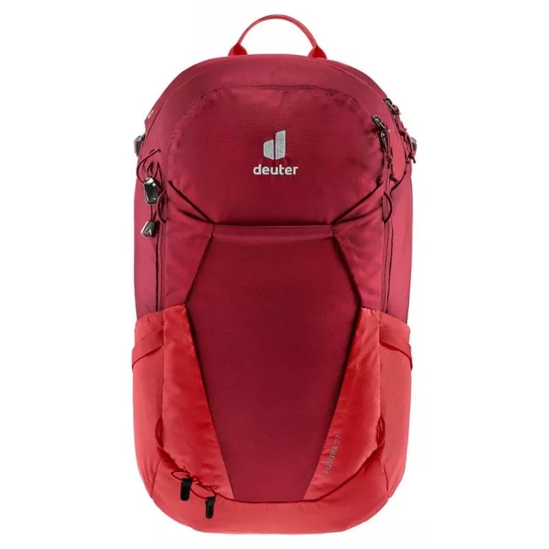 Mochila de caminhada Deuter Futura 27 mulher vermelha