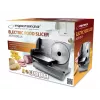 Esperanza Mortadella EKM018K fatiadora elétrica de alimentos, 150 W, espessura máxima de corte 15 mm, aço inoxidável, prateada