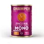 CHAMPER Coat & Skin Monoproteico vaca - comida húmida para cães - 400g
