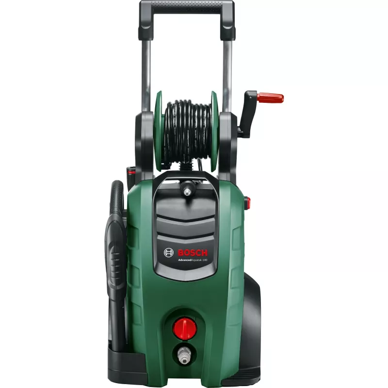 Lavadora de alta pressão Bosch AdvancedAquatak 140 de pé elétrica preto, verde 450 l/h 2100 W