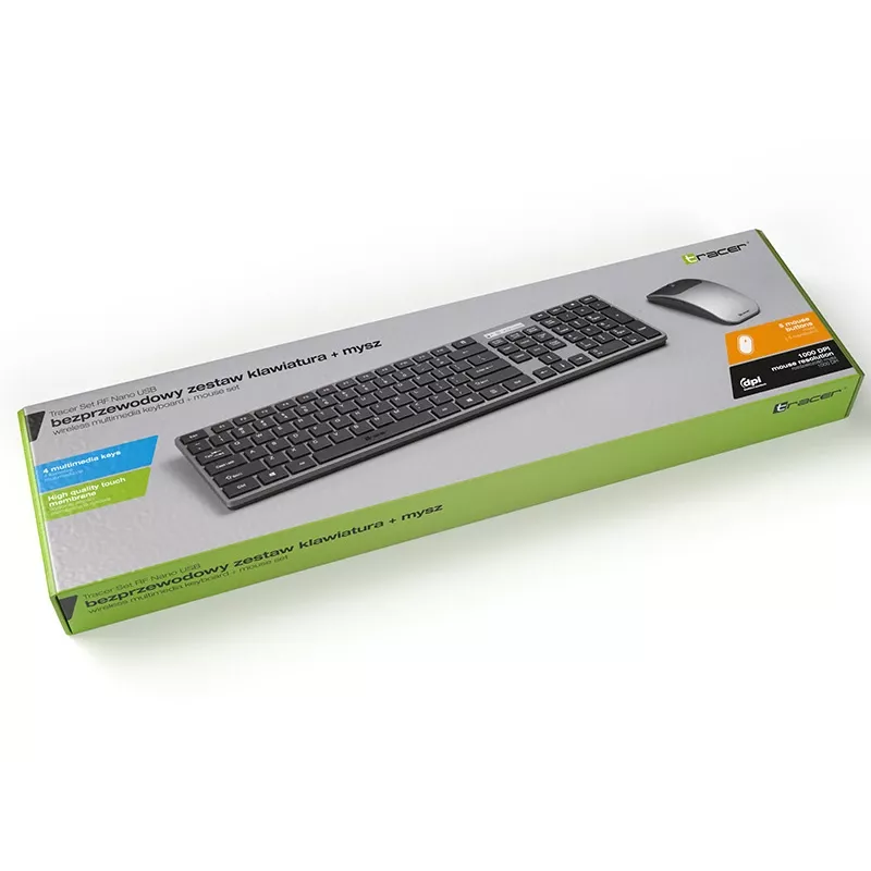 Conjunto Tracer SET TRAKLA46773 teclado RF Nano Wireless