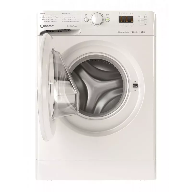 Máquina de lavar Indesit MTWSA 61294 W PL 1200 rpm 6 kg
