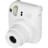 Máquina fotográfica instantânea Fujifilm Instax Mini 12 branca — impressões 86×54 mm, distância focal 60 mm, pilha AA